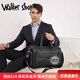 
Walker Shop travel bag [preferred first layer cowhide] Business travel large capacity travel bag handbag black 31cm*20cm*46cm