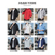Home Hailan Autumn Jacket Men's 2025 New Spring and Autumn Hooded Regular Youth Loose Jacket Short Solid Color Gown K12131 Black 2XL [Suggested 150-165Jin [Jin equals 0.5 kg]]