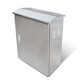 Outdoor rainproof 304 stainless steel network cabinet high-speed toll station control cabinet control box 304 weak current switching cabinet 304 material 1.0 thick plate 60x50x30cm