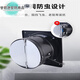Kitchen oil exhaust fan two-way high-power window exhaust fan round commercial ventilation fan one-way lifetime moderate suction