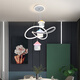 Opp -Beleuchtung; Opple Restaurant Kronleuchter geführtes Wohnzimmer Schlafzimmer Home Lighting Nordic Lamp Dining Kronleuchter Modernes einfaches kreatives Deckenlicht 1396 Black Xiaoai Klassenkamerad intelligent + plus Fernbedienung