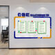 Jinfu Promotional Board Bulletin Board Office Bondage Mur Mur Decoration Corporate Team Culture List Honor Affichage Magnétique Soft Whiteboard 3879A