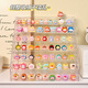 MPPMCK cutesy storage box display box mini toy blind box storage rack small ornaments display rack acrylic transparent single layer cutesy storage rack only 1 grid 1*1*1cm