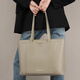 Bugatti light luxury brand tote bag commuting women's bag cowhide large capacity 14-inch computer shoulder bag official flagship genuine apricot color