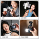Youbasket ulanzi DG01 small cold shoe light camera fill light mobile phone photography light live broadcast beauty soft light poket3 lighting outdoor shooting action magnetic pocket light black cold shoe expansion丨bottom magnetic suction丨three-speed adjustment