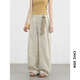 CHIC VEN 2025 summer new high-waist slim wide-leg pants casual and relaxed workwear thin trousers for women chicven Mixing S (45-50 Jin [Jin equals 0.5 kg])