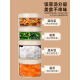 
Stainless steel insulation lunch box for primary school students can be microwave-heated portable rice bucket for work take-out lunch box for microwave-heated three-layer blue + insulation 1390ml