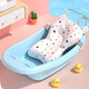 Special bathtub for pet puppies, lying pad, suspension pad, anti-choking Bichon Teddy bathtub, folding small dog bathtub + pad + brush