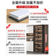 Happy Good Lady's sideboard high cabinet integrated with wall modern simple light luxury living room storage cabinet household wine cabinet restaurant storage cabinet style 15280*40*220 (delivery and household contractor, double doors