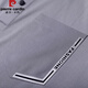 Camiseta de seda de hielo de Pierre Cardin, solapa de manga larga de manga larga para hombres, camiseta de mediana edad de manga de hielo de gama alta de alta gama de secado rápido con bolsillos de bolsillo Haqing-7036 m 165