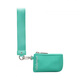 lululemon casual and fashionable versatile recycled nylon wrist bag regular women's paradise green paradise green