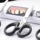 Practical scissors stainless steel woolen clothes scissors household fabrics clothes scissors handmade scissors special scissors stationery scissors medium 1 pair mobile style