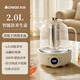 Chigo health pot all-glass health kettle tea boiler stewing all-in-one teapot office small mini flower teapot constant temperature pot home cooking health teapot 2L smart model with tea filter fully automatic multi-function