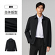 Heilan House Jacket Men's 25 New Lapel Milk Silk Soft Executive Jacket Men's Autumn Navy P6 4XL 190/108B Recommended 197~212Jin Jin is equal to 0.5 kg