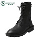 Specht Martin Stiefel für Frauen Britisch -Stil INS2025 Herbst Neue vielseitige Frühling und Sommer atmungsaktives Motorrad Dünne kurze Stiefel 14 Löcher mittelgroßen Single 34