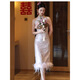 NOUVELLE ROBE DE MATINE CHINOIS DE ZIWEIQI LUMBRE LUMBRE LUMBRE LUMBRE SMELLEMENT Toast Cheongsam Style 687 L 687
