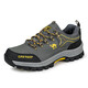 Tamaño roto Zapatos para hombres para hombres Autumn Autumn Outdor Sheadking de cuero genuino impermeable impermeable deportes y zapatos casuales de senderismo 14088 Negro 38