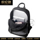 OULUCHI GOLICE Cuir Sackepack Light Luxury Luxury Fashion High-de-Mode Versatile Top Layer Cow Hide Sac à dos Sac d'ordinateur Business Business Small 26 * 11 * 33CM