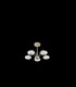 
Leshi (NVC) Leshi physical pendant lamp chandelier line lamp 12809 star-degree modern cream style warm offline voice tape installation 520/3000/134 watts 12 heads