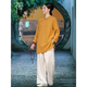 Vêtements zen de qualité allemande pour les femmes en printemps et en été en coton nouveau coton Zen Buddhist pour femmes Vêtements pour vêtements bouddhistes laïcs Chant Bowl Guérisse des vêtements
