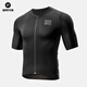 Rock Brothers Cycling Clothes Top Short Sleeve's Men's Mountain Road Road Ventes Diamond / Early Night Black XL