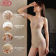LangSha (LangSha) powerful slimming new weight loss bundles, belly, sweat, body shaping, body beauty, body full body tight belly inner shape for women 1509 jumpsuits, skin color set XL 115-130Jin [Jin equals 0.5 kg]