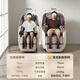 AUX Super Subsidy Plus 2025 New Massage Chair 603R Home Space Capsule Full Body Sofa 3D Movement Kneading Intelligent Electric Multi-Function Small Recliner for Middle-aged and Elderly 3D Stainless Steel Movement + SL Double Guide Beige Brown Recommended Luxury Gifts for Procurement and Sales Blockbuster New Products Subvert the Industry丨All-around Sales King