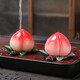 Yunhua Xiantao Color Changing Tea Pet Ornaments Simulation Peach Tea Table Tea Table Accessories Longevity Peach Plant National Style Tea Color Changing Xiantao (Original Dark Color)