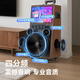 HiVi home KTV audio set outdoor square dance audio with display screen home TV karaoke special speaker karaoke machine microphone all-in-one machine MS129