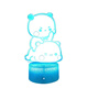 Spot eins und zwei Bubu USB Night Light ED Cartoon Cartoon Animation Peripherieschlafzimmer Süßes Dekoration Geburtstagsgeschenk 3895 Ein und zwei Bubu Zwei-Fotostil-Monochrom warmes Licht USB-Plug-in Light Halter