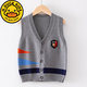 G.DuckKids Boys Pull Sweater Cardigan printemps et veste d'automne Veste de printemps de printemps pour enfants de taille moyenne