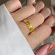 Fat Donglai's same style fortune ring for men, copper coin, titanium steel, non-fading, Qian Duoduo ring, biased for talented ladies, Qian Duoduo, US code No. 7, 105-120 Jin Jin equals 0.5 kg, counter