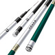 Varilla de pesca Coda de mano alta barra de pesca de carbono Ultralight súper dura Barilla de pesca 28 Ajuste 19 Ajuste de varilla grande Carcio de carpa Cruciana Regalo 4.5m para una varilla 6h 28 BIAS 19 Ajuste Dawa Adventurer
