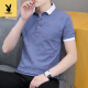 Playboy (Playboy) Camisa de tendencia de alta gama masculina para hombres de verano casual y versátil QY679 M 100-120Jin [Jin equivale a 0.5 kg]