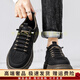 Accrocher les chaussures de toile Tengf Chaussures pour hommes Sports fins et fines sports et toile décontractée chaussures de travail tendance à lacets en une étape Gray 38