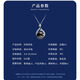 Nanzhu Palace Tahiti 925 silver seawater pearl pendant nearly round high-brightness young necklace female birthday gift for girlfriend 9.0-10.0mm 925 silver seawater pearl pendant