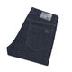 Siete lobos jeans de seda de hielo de verano para hombres delgados de la pierna recta, la cintura alta de la cintura alta para hombres, los pantalones largos elásticos de papá, los hombres 9855, la seda del hielo azul medio delgado 28 (dos pies uno)