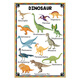 Er Jiangong Englisch Klassenzimmer Wandlayout Dekoration Buch Ecke Bilderbuch Bibliothek Englisch Poster Wandaufkleber Kindergarten Hang Painting 31-Illness [50 Breite x 70 Höhe] CM_KT Board + Golden Pvc Edge [gleiche Herrscher