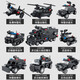 Kaizhi 67293 Special Police Headquarters Special Police Command Vehicle Mobile Vehicle Assembly and Insert Children's Building Blocks Toys 6630 Universe Armored Vehicle [Single Box Price Full