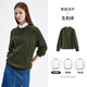 
Navigare Italian sailboat crimp cardigan ladies 2025 autumn and winter new knitted base shirt casual sweater vitality green S