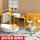 过家家玩具仿真迷你家具小厨房娃娃屋微缩食玩全套场景小物品 考拉客厅
