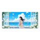 Tres coro Cat 2D Anime Mouse Pad de ratón Súper grande Juego de deportes E Sports Women Keyboard Desk Behor Mat Anti-Slip Sports Liquidación de bloqueo liso Anti-Slip personalizado más grande y espesado 15272 Bordamiento de bloqueo de precisión de precisión 80 cm x 30 cm x 4 mm