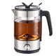 CIMI teapot 1.2L steam teapot steam spray teapot kettle 304 stainless steel tea steamer glass health pot OMT-PC1202A (dual network)