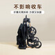 小虎子T18T2挂袋普洛可X2宝宝好V11婴儿车配件收纳置物袋通用 香槟色前跨带