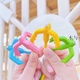 Xiyue Eggs Party Hook Claw Spring Grip Hook accessoires d'étudiant primaire Internet Celebrity Toy Creative Flying Outdoor Parent-Child Blue [Version de haute qualité pas facile à casser] 1 pack [Version originale]