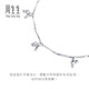 Chow Sang Sang Pt950 platinum bracelet platinum bracelet for women 46372B Price 17cm - 3.45g (including labor cost 300 yuan)