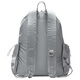 New Balance Mochila de nylon portátil versátil de moda para hombres y mujeres, parejas, plata, plata
