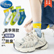 Disney (Disney) Boys 'Socken für Sommerdünn Kinder Pure Cotton Medium Röhrchen Frühlings- und Sommer mittelgroße Kinder Jungen und Teenager atmungsaktive Sport-trendige Socken QH693 Grüne Doppel Rogen Sport [5 Paare Frühling und Sommer] Offizielle Flaggschiff-Qualität M: 3-5 Jahre altes Fußlänge 15-16cm [Schuhgröße 2 Gleichgröße gleich)