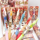 Il jiagong tianguan bénisse aveugle box stylo anime anime bidimensionnel carton périphérique xie lian huacheng Internet célébrité haute valeur Ins Creative St head press Noir noir 0,5 vitesse sèche et lisse 6189 naruto blind bac stylo