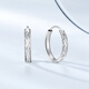 Chao Acer Platinum Earrings and Earrings for Women PT950 Earrings are a flashy birthday gift for your girlfriend. The labor cost is 240 yuan. One pair 2.3g